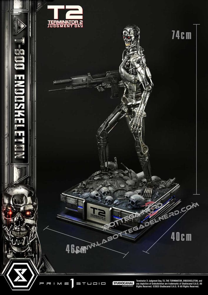 Terminator 2 - Statue 1/3 Judgment Day T800 74cm - immagine 10