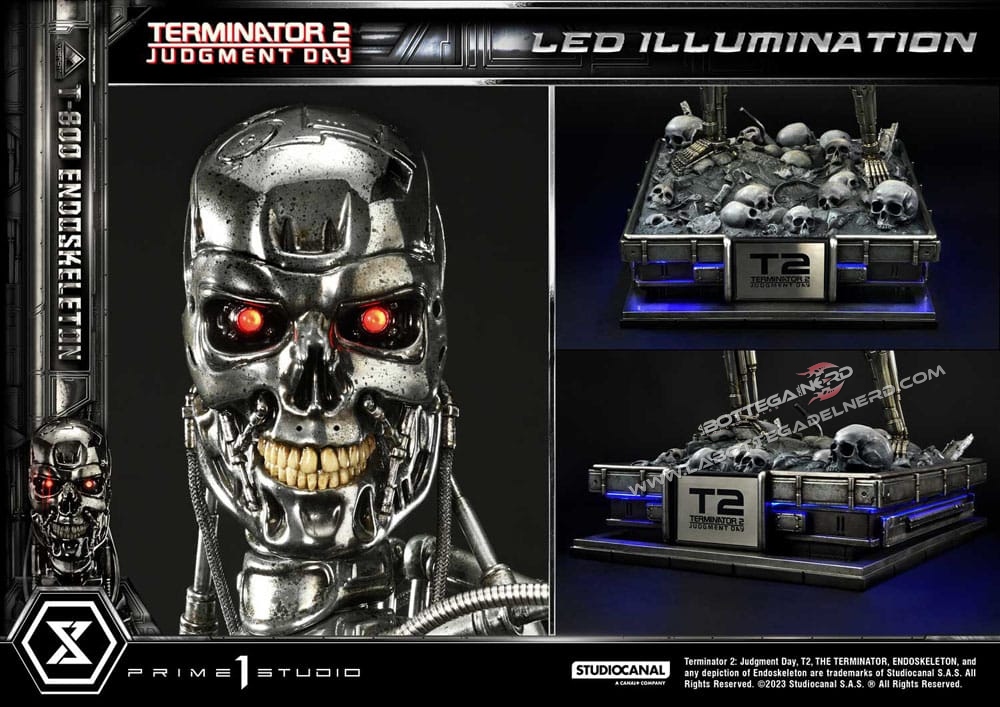Terminator 2 - Statue 1/3 Judgment Day T800 Deluxe 74cm - immagine 12