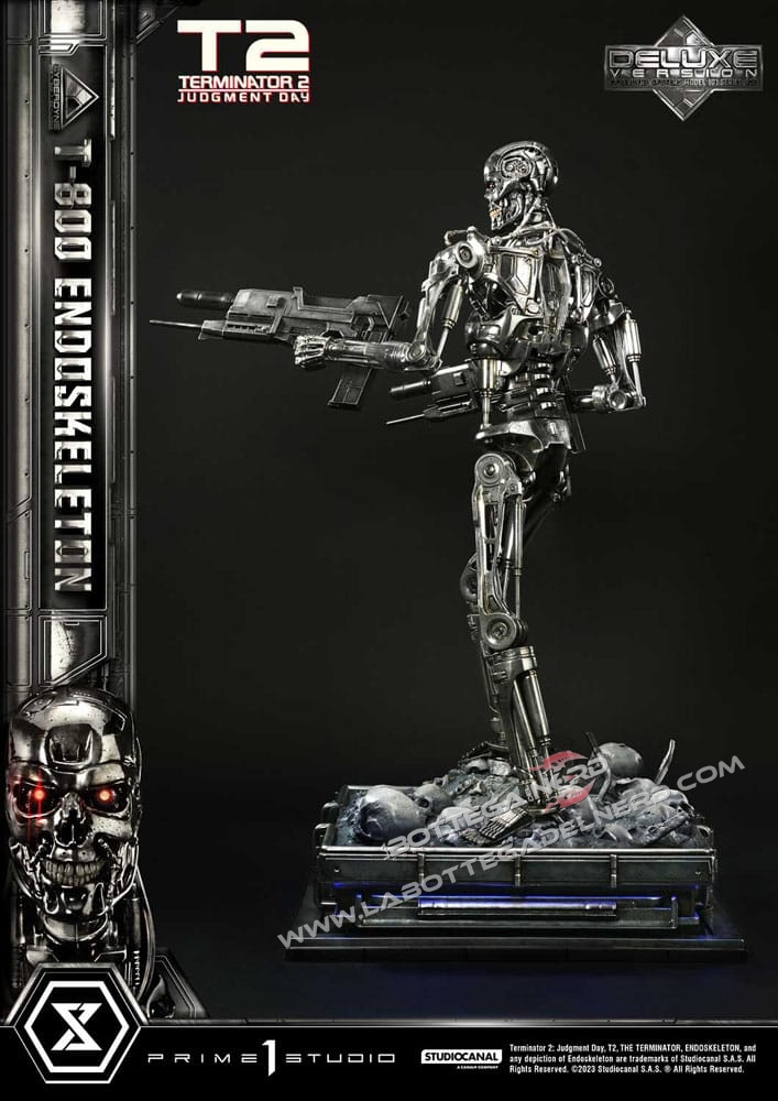 Terminator 2 - Statue 1/3 Judgment Day T800 Deluxe 74cm - immagine 2