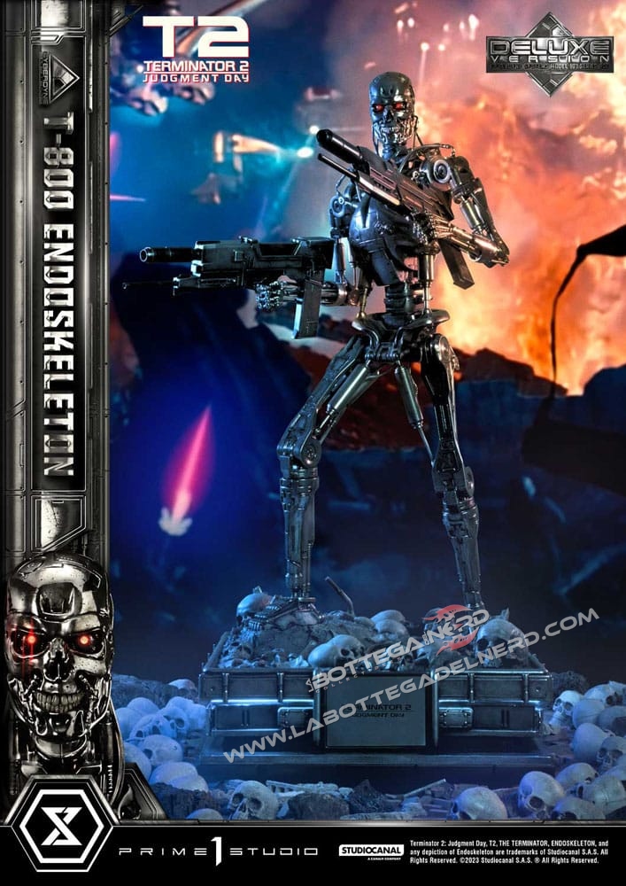 Terminator 2 - Statue 1/3 Judgment Day T800 Deluxe 74cm - immagine 8