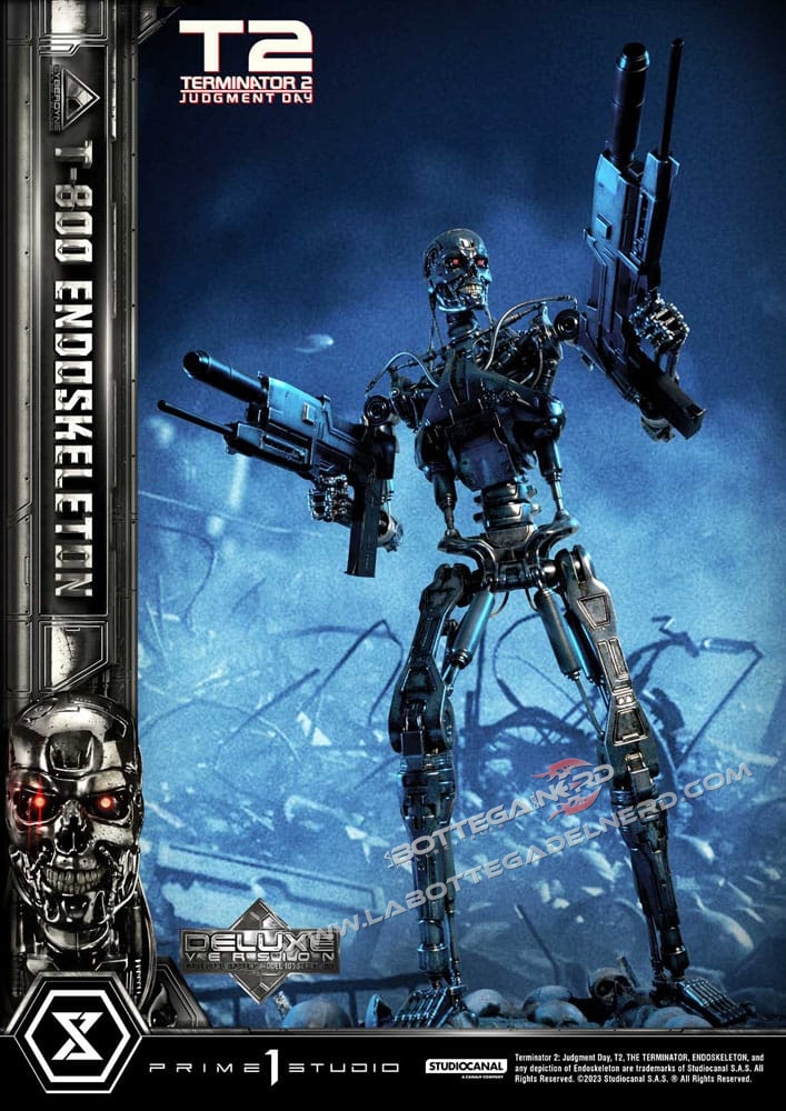 Terminator 2 - Statue 1/3 Judgment Day T800 Deluxe 74cm - immagine 7