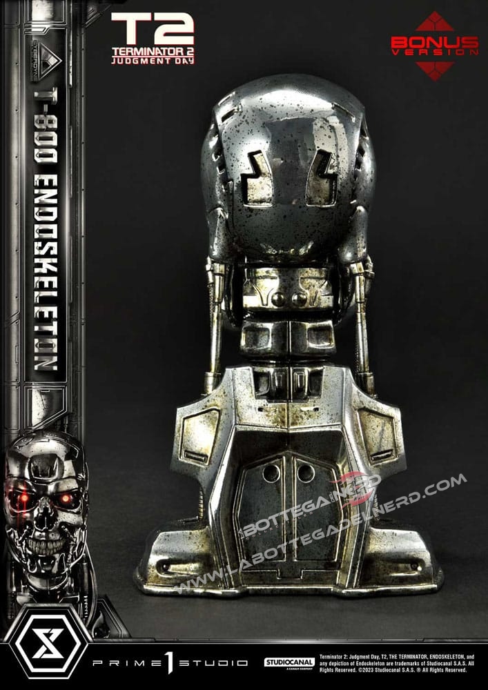 Terminator 2 - Statue 1/3 Judgment Day T800 Deluxe Bonus 74cm - immagine 5