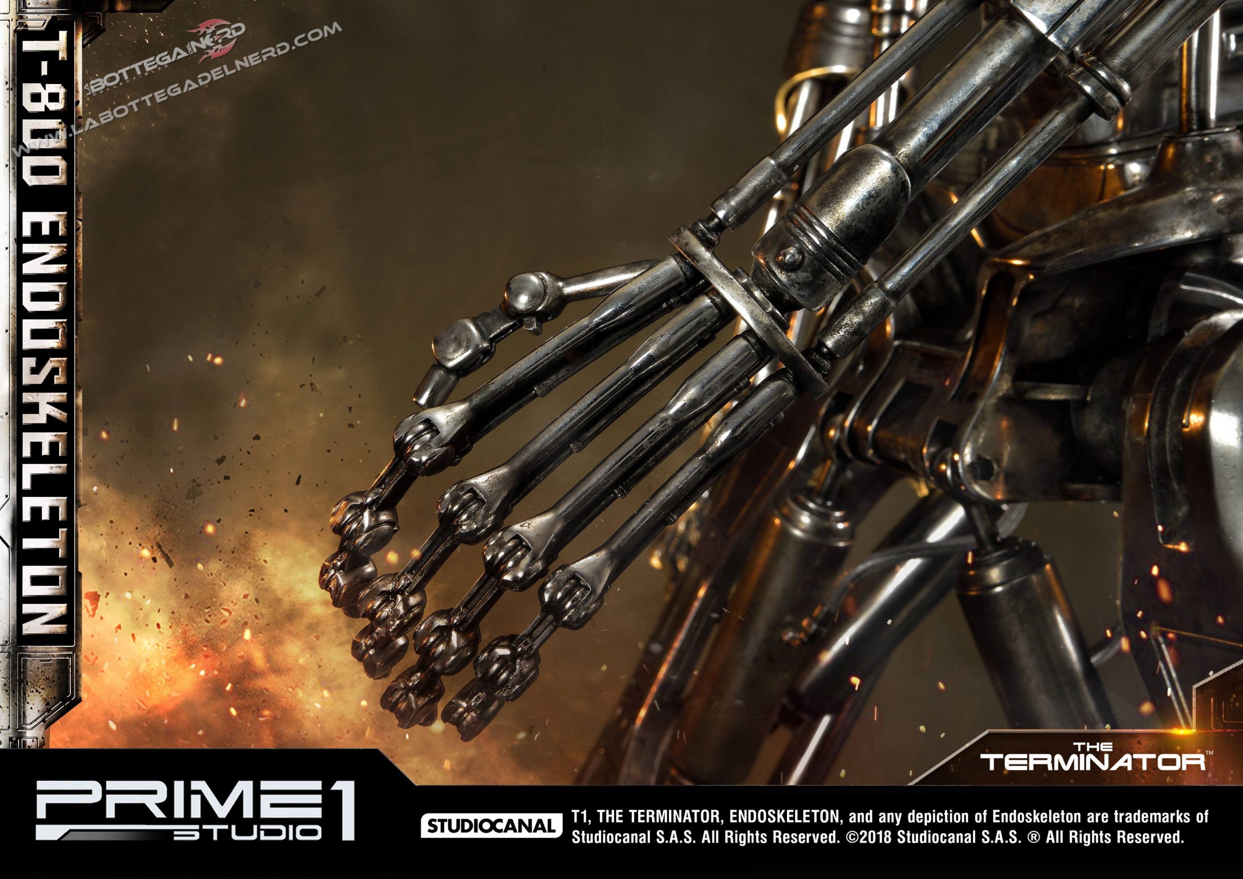 Terminator - Statua Endoskeleton T-800 105cm - immagine 6