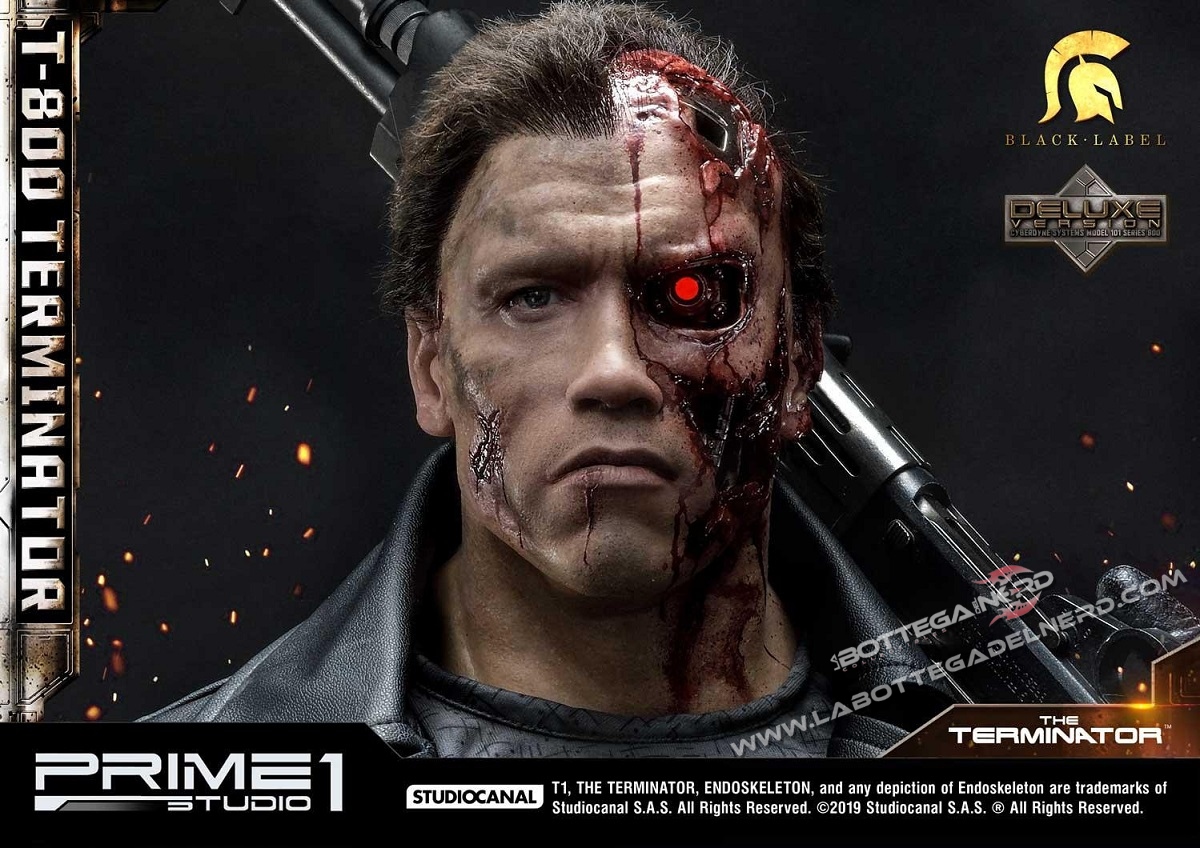 Terminator - Statua DELUXE T-800 Terminator 1:2 117cm - immagine 3