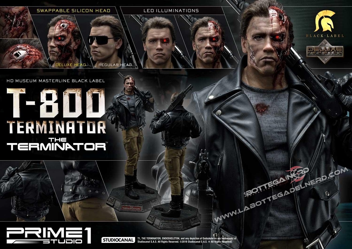 Terminator - Statua DELUXE T-800 Terminator 1:2 117cm - immagine 7
