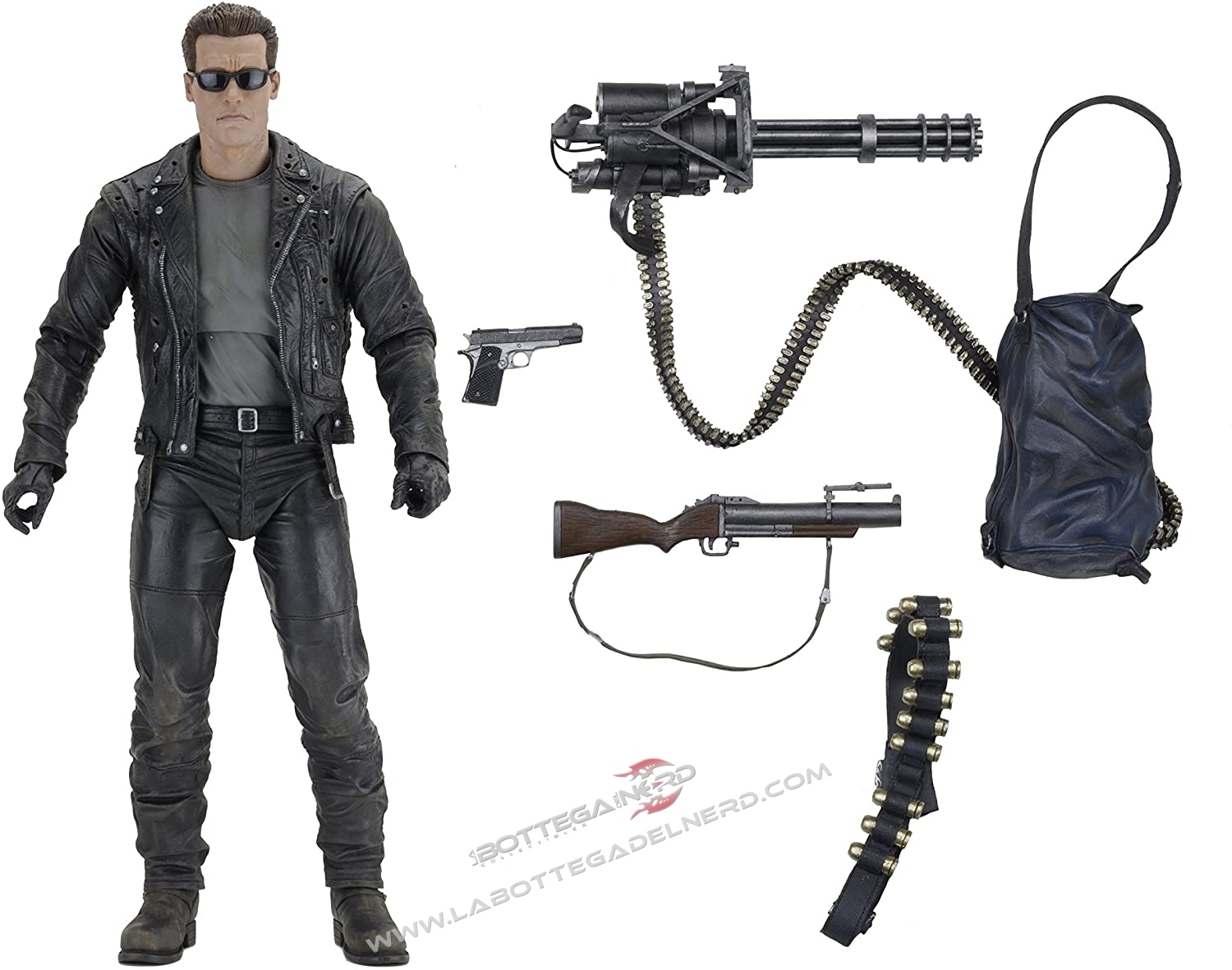 Terminator 2 Judgment Day - Action Figure 1/4 T-800 45cm - immagine 2
