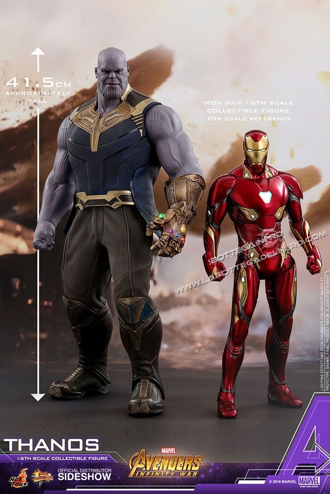 Avengers Infinity War - Action Figure Thanos 41cm - immagine 5