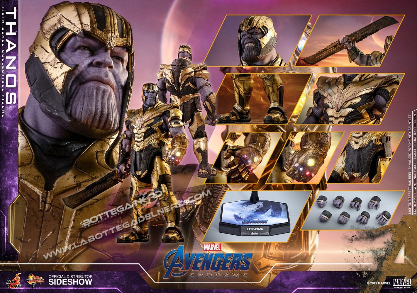 Avengers Endgame - Action Figure Thanos 42cm - immagine 8