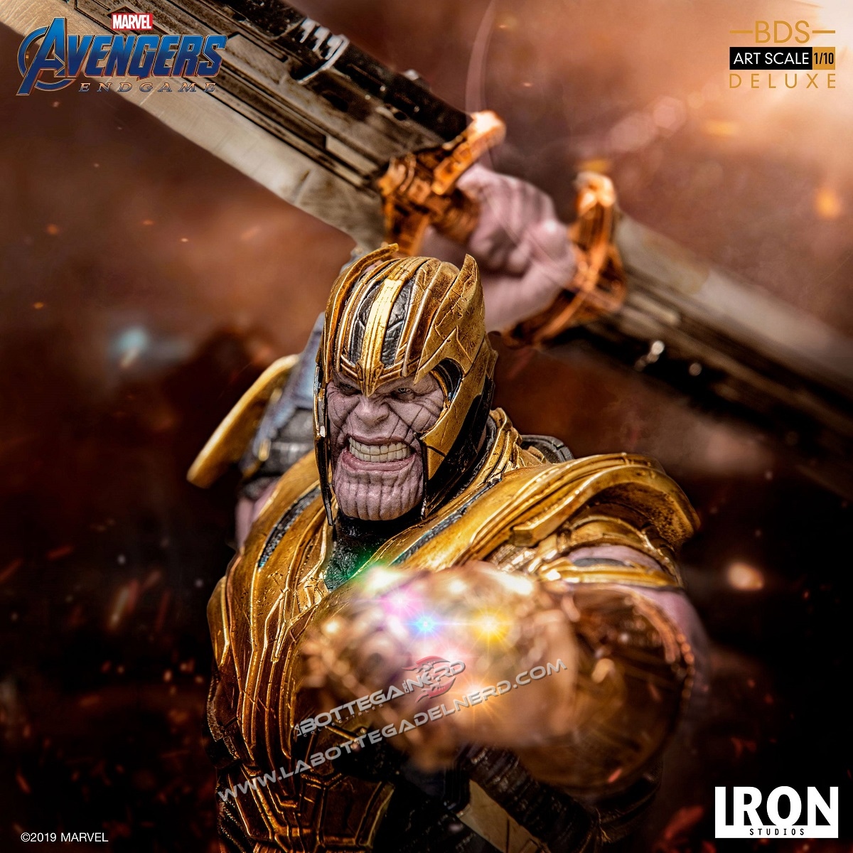 Avengers Endgame - BDS Statua Thanos 36cm - immagine 4