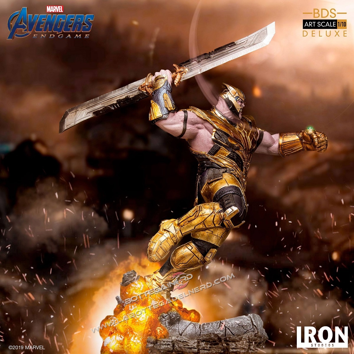 Avengers Endgame - BDS Statua Thanos 36cm - immagine 3