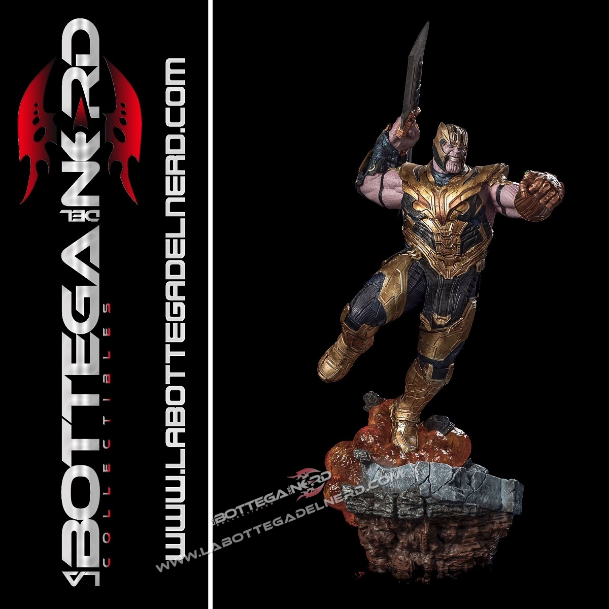 Avengers Endgame - BDS Statua Thanos 36cm