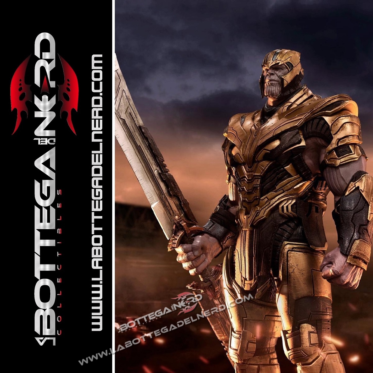 Avengers: Endgame - Legacy Replica Statua 1/4 Thanos 78cm
