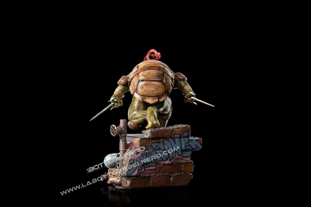 Teenage Mutant Ninja Turtles - Statue 1/10 Raffaello 21cm - immagine 3