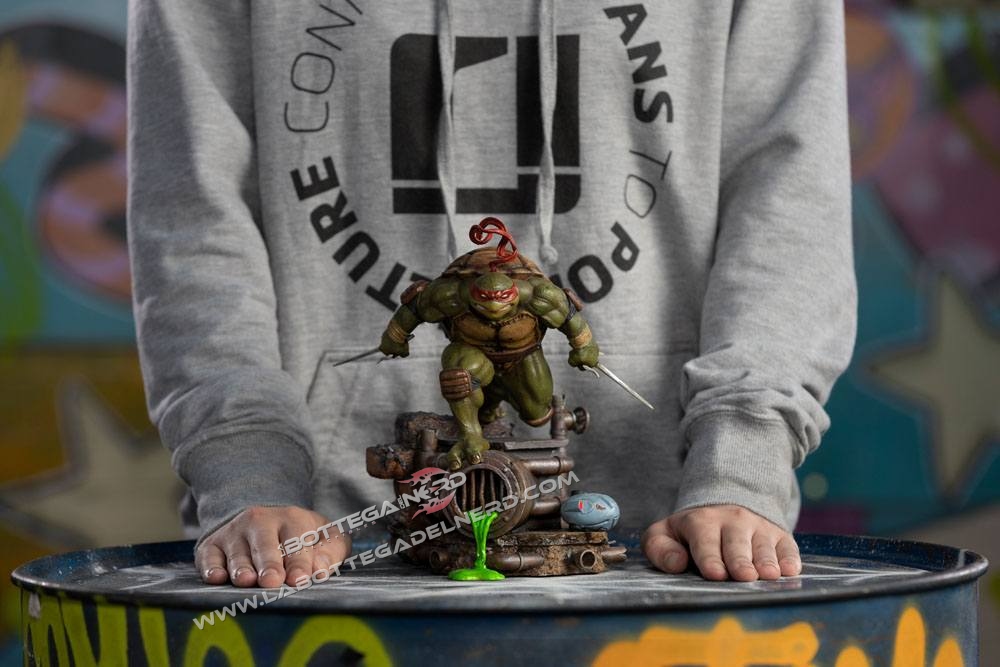 Teenage Mutant Ninja Turtles - Statue 1/10 Raffaello 21cm - immagine 6