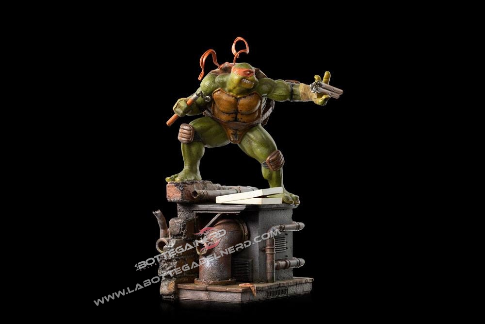 Teenage Mutant Ninja Turtles - Statue 1/10 Michelangelo 25cm - immagine 4