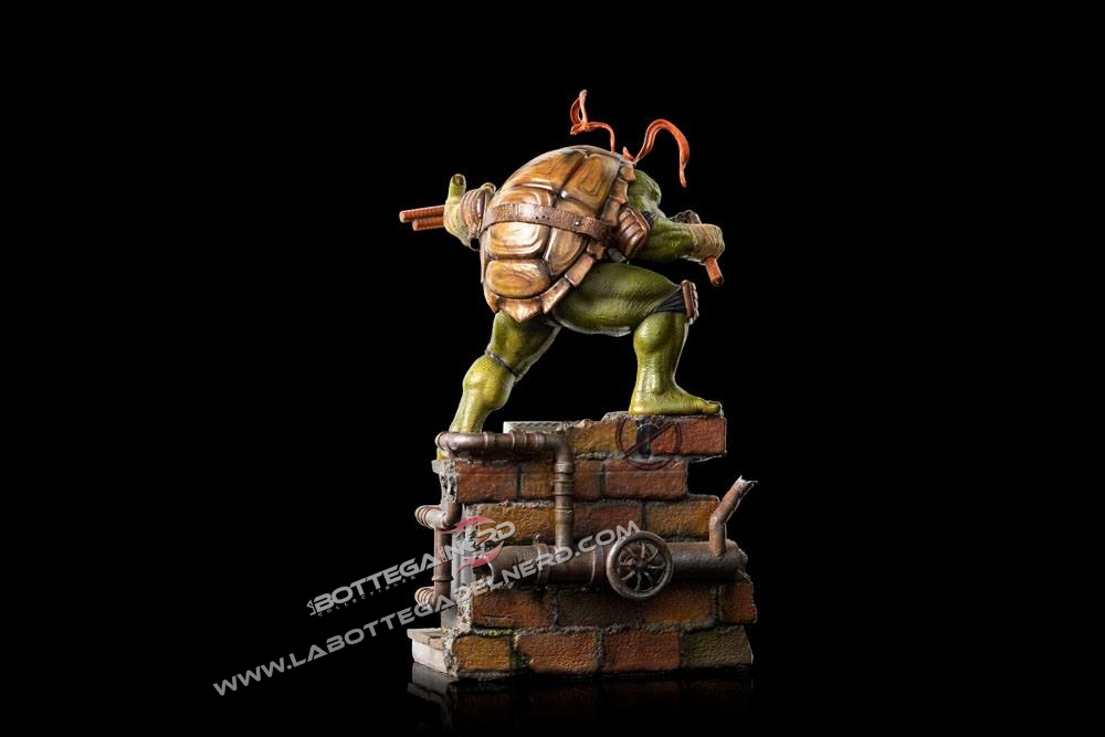 Teenage Mutant Ninja Turtles - Statue 1/10 Michelangelo 25cm - immagine 3