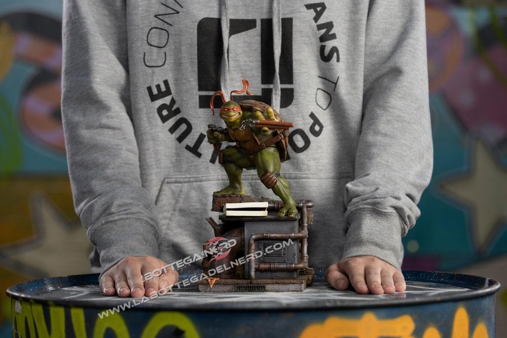 Teenage Mutant Ninja Turtles - Statue 1/10 Michelangelo 25cm - immagine 6