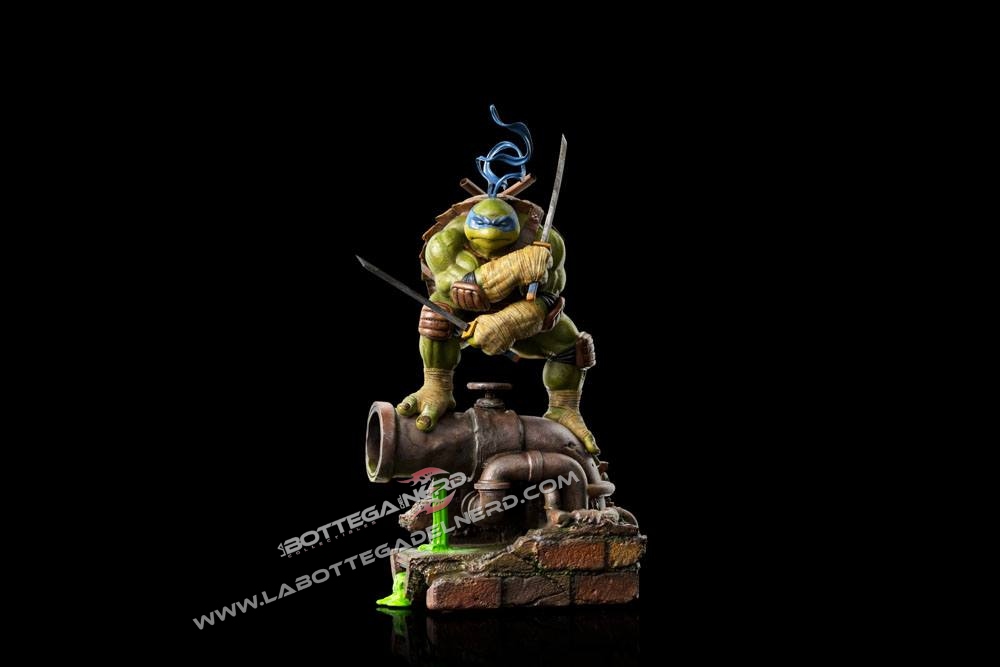 Teenage Mutant Ninja Turtles - Statue 1/10 Leonardo 24cm - immagine 5