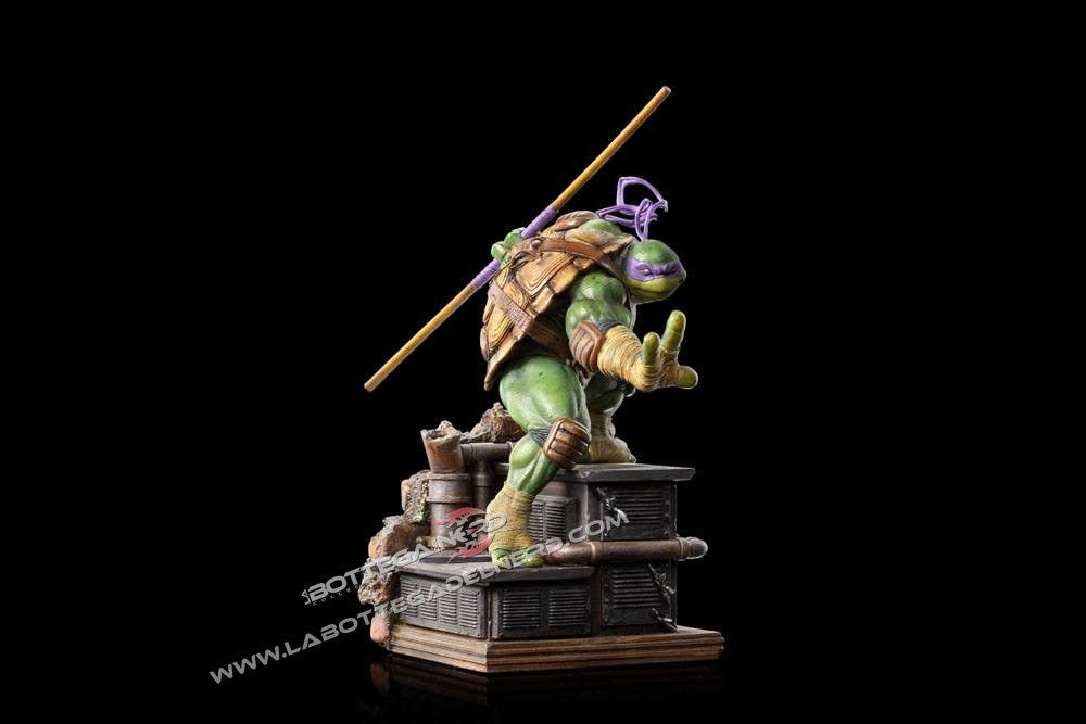 Teenage Mutant Ninja Turtles - Statue 1/10 Donatello 24cm - immagine 4