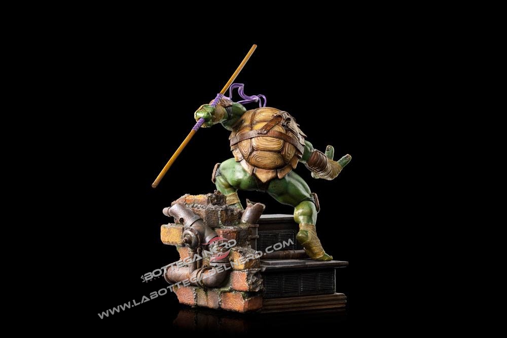 Teenage Mutant Ninja Turtles - Statue 1/10 Donatello 24cm - immagine 3
