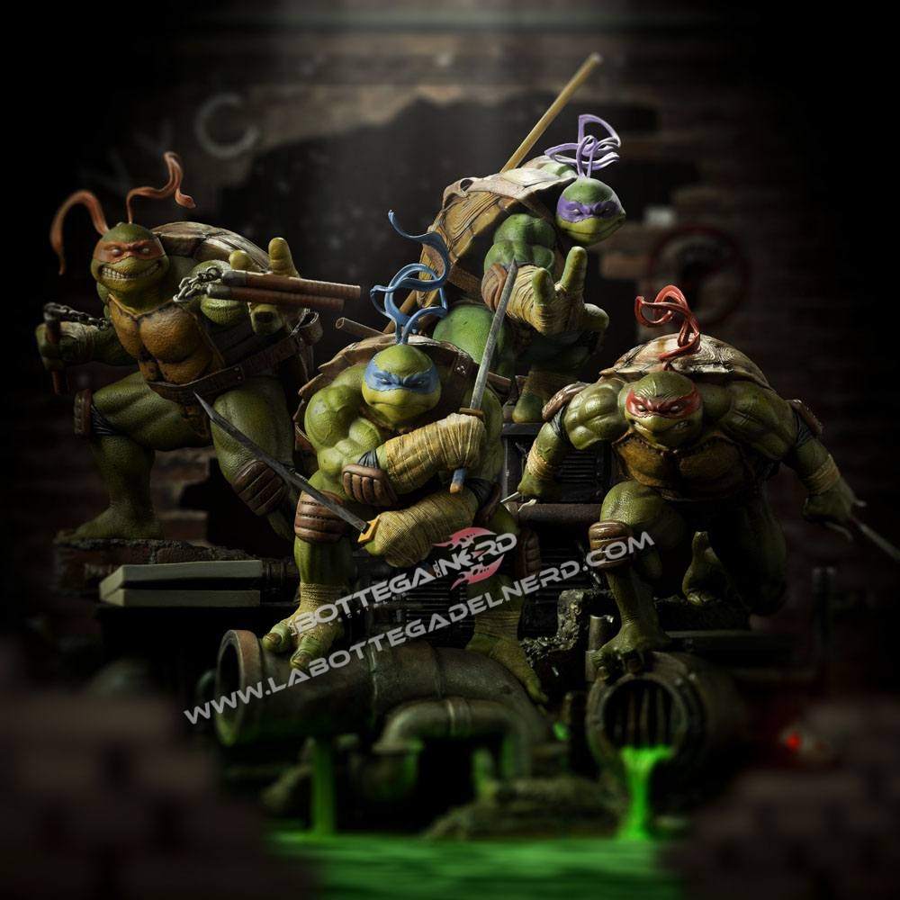 Teenage Mutant Ninja Turtles - Statue 1/10 Leonardo 24cm - immagine 7