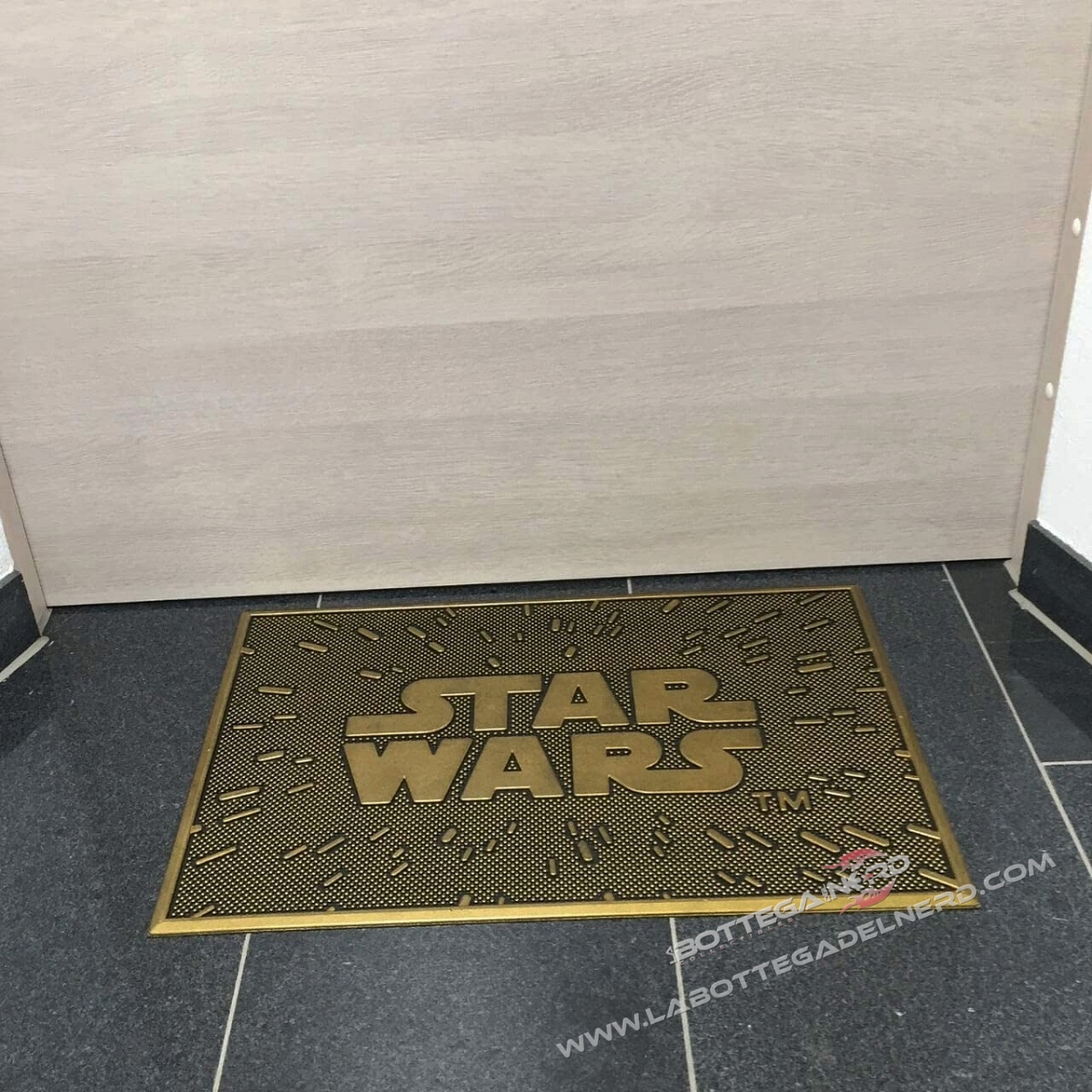 ZERBINO IN GOMMA - Star Wars "Velocità luce" 40x60 - immagine 2