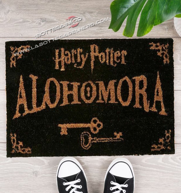 ZERBINO IN FIBRA – Harry Potter "AlohomorA" 40x60 - immagine 2