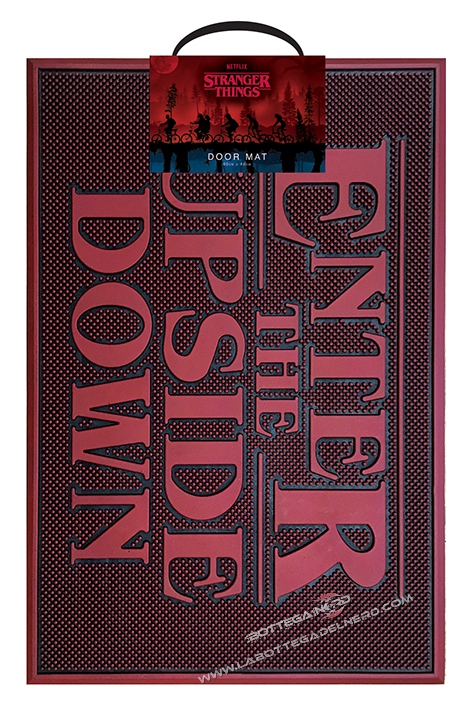 ZERBINO IN GOMMA - Stranger Things "Entra nel Sottosopra" 40x60 - immagine 3