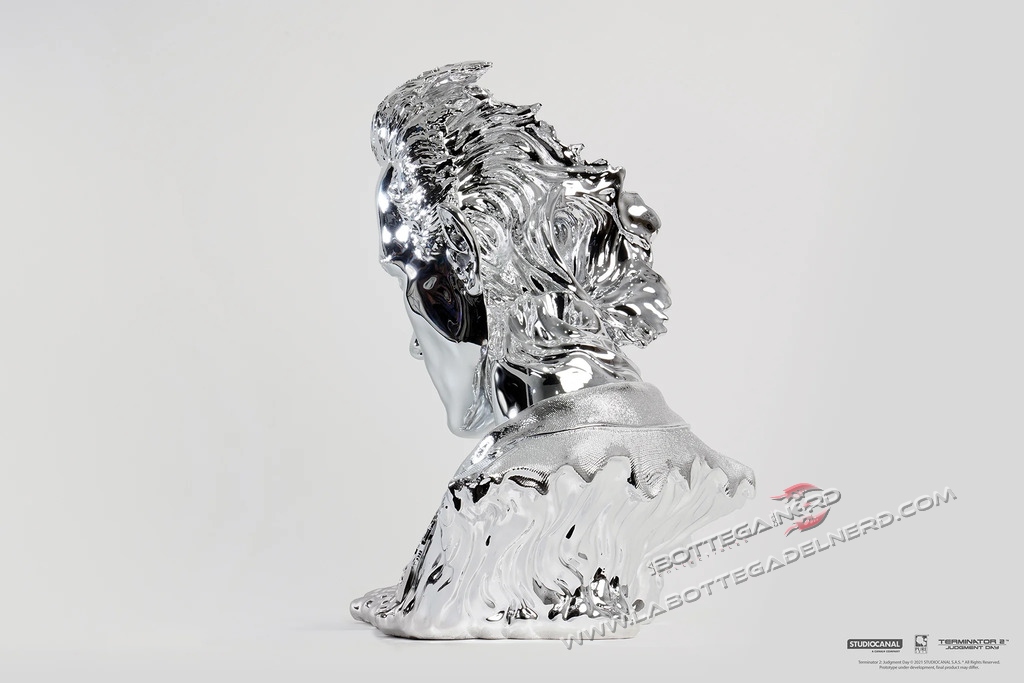 Terminator 2 - Bust T-1000 Art Mask Liquid Metal Version 44cm - immagine 10