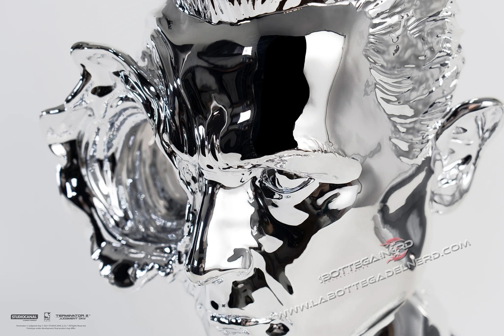 Terminator 2 - Bust T-1000 Art Mask Liquid Metal Version 44cm - immagine 8