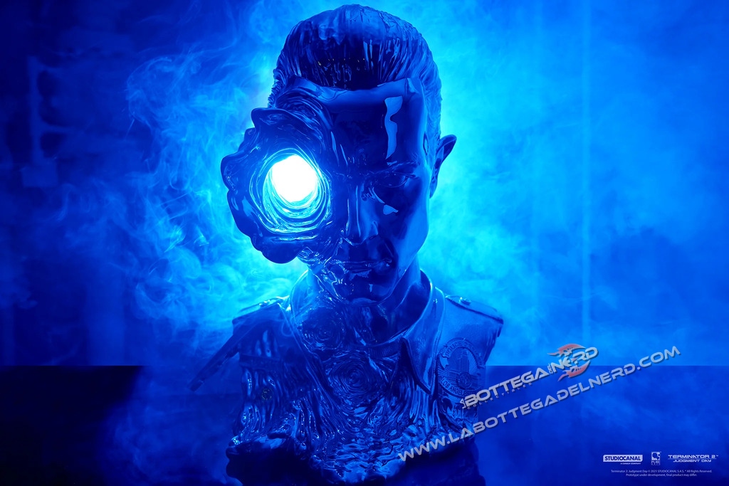 Terminator 2 - Bust T-1000 Art Mask Liquid Metal Version 44cm - immagine 2