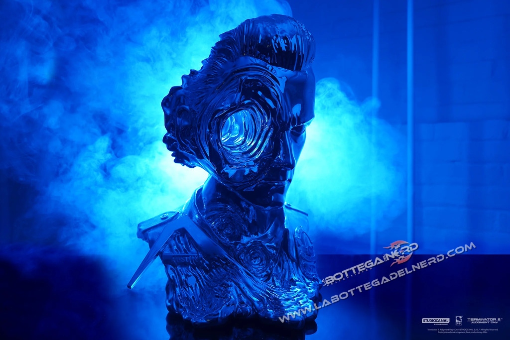 Terminator 2 - Bust T-1000 Art Mask Liquid Metal Version 44cm - immagine 3