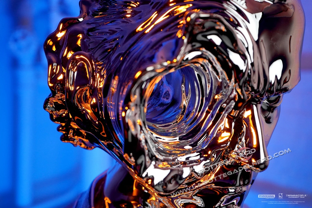Terminator 2 - Bust T-1000 Art Mask Liquid Metal Version 44cm - immagine 15