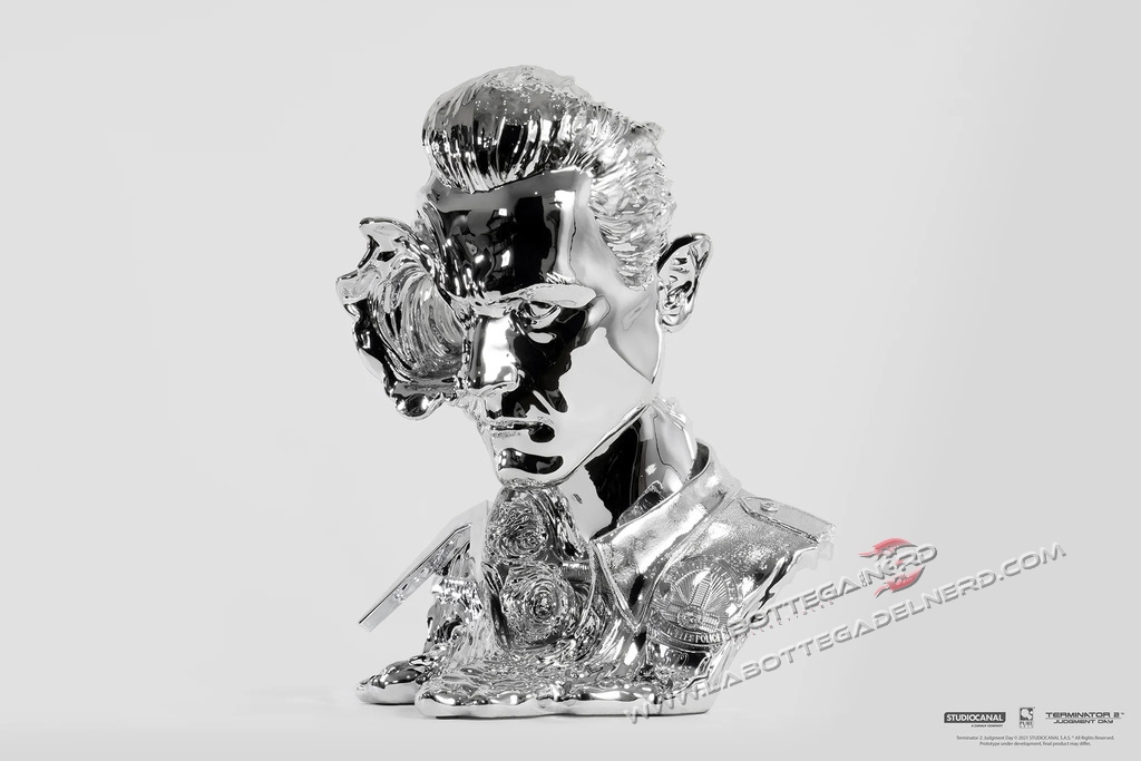 Terminator 2 - Bust T-1000 Art Mask Liquid Metal Version 44cm - immagine 6