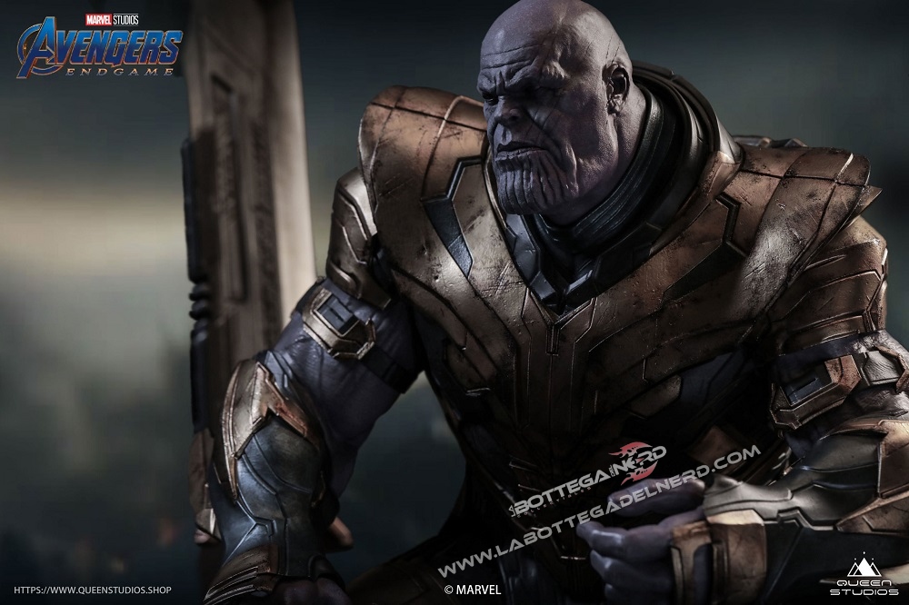 Marvel - Avengers: Endgame Statua Queen Studios Thanos Regular 72cm - immagine 5