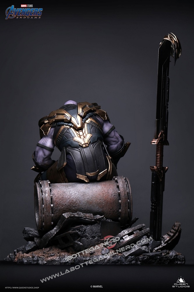 Marvel - Avengers: Endgame Statua Queen Studios Thanos Regular 72cm - immagine 9