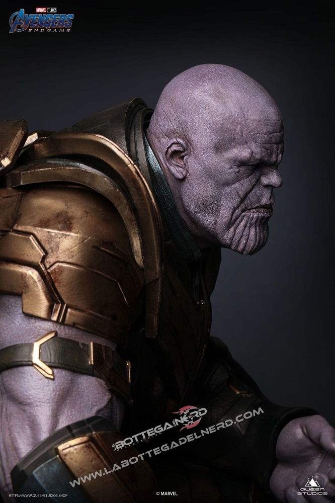Marvel - Avengers: Endgame Statua Queen Studios Thanos Regular 72cm - immagine 6