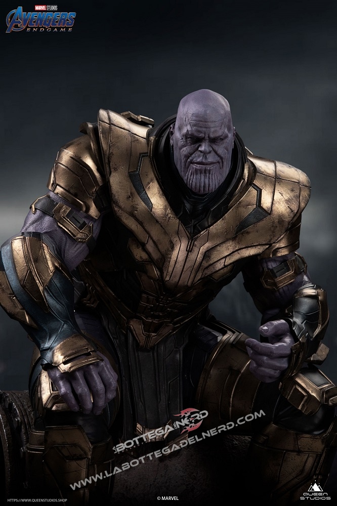 Marvel - Avengers Endgame Statua Queen Studios Thanos Premium 72cm - immagine 2