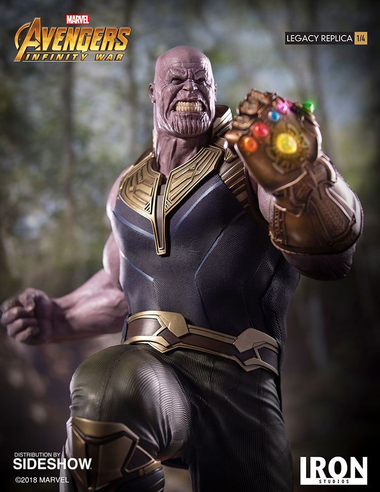 Avengers Infinity War - Statua 1/4 Thanos 72cm - immagine 2
