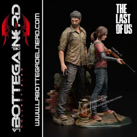 The Last of Us - PVC Statua 1/9 Joel & Ellie commemoration