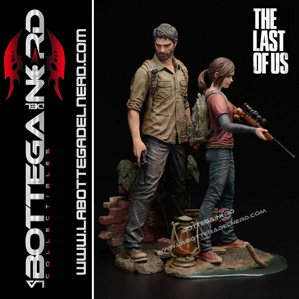The Last of Us - PVC Statua 1/9 Joel & Ellie commemoration