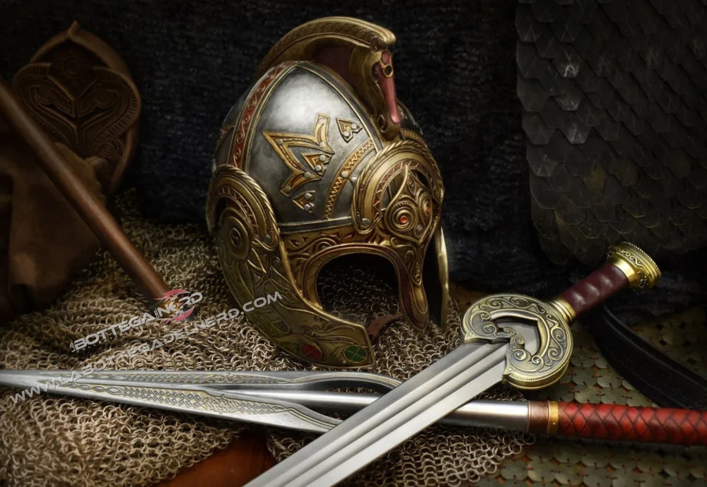 The Lord of the Rings - Helm of King 1/1 Theoden - immagine 3