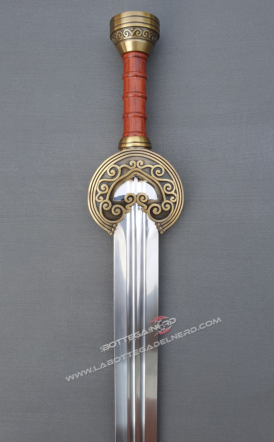 Il Signore degli Anelli - Replica Deluxe spada di Theoden (Herugrim) 99cm - immagine 4