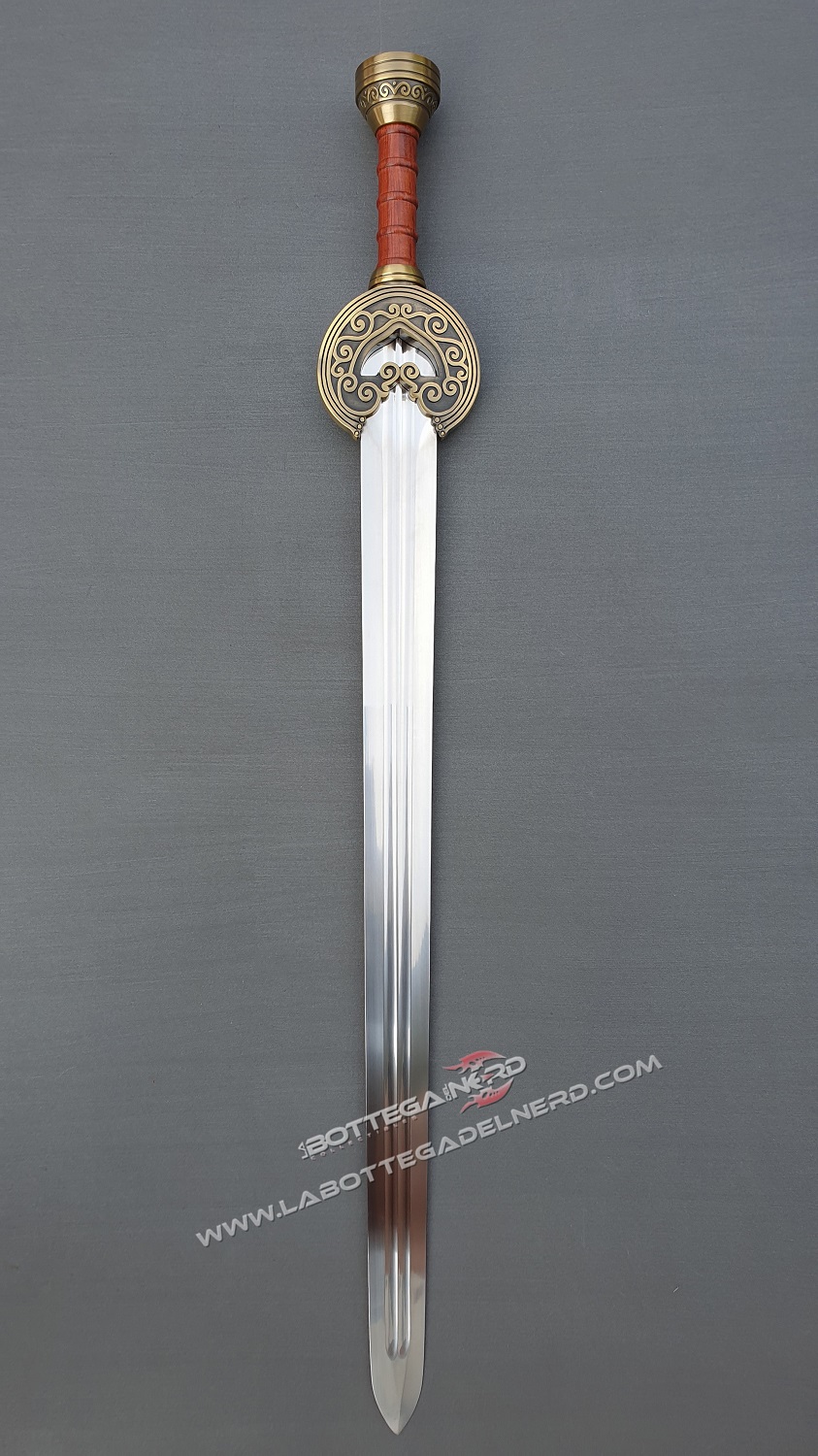 Il Signore degli Anelli - Replica Deluxe spada di Theoden (Herugrim) 99cm - immagine 6