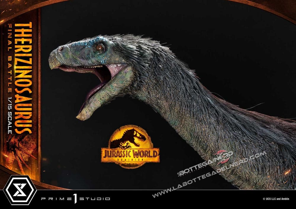 Jurassic World: Dominion - Statue 1/15 Therizinosaurus Final Battle BONUS V. - immagine 7