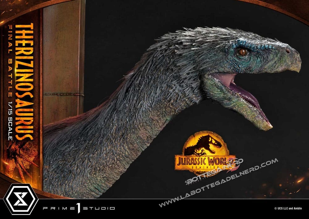 Jurassic World: Dominion - Statue 1/15 Therizinosaurus Final Battle BONUS V. - immagine 6