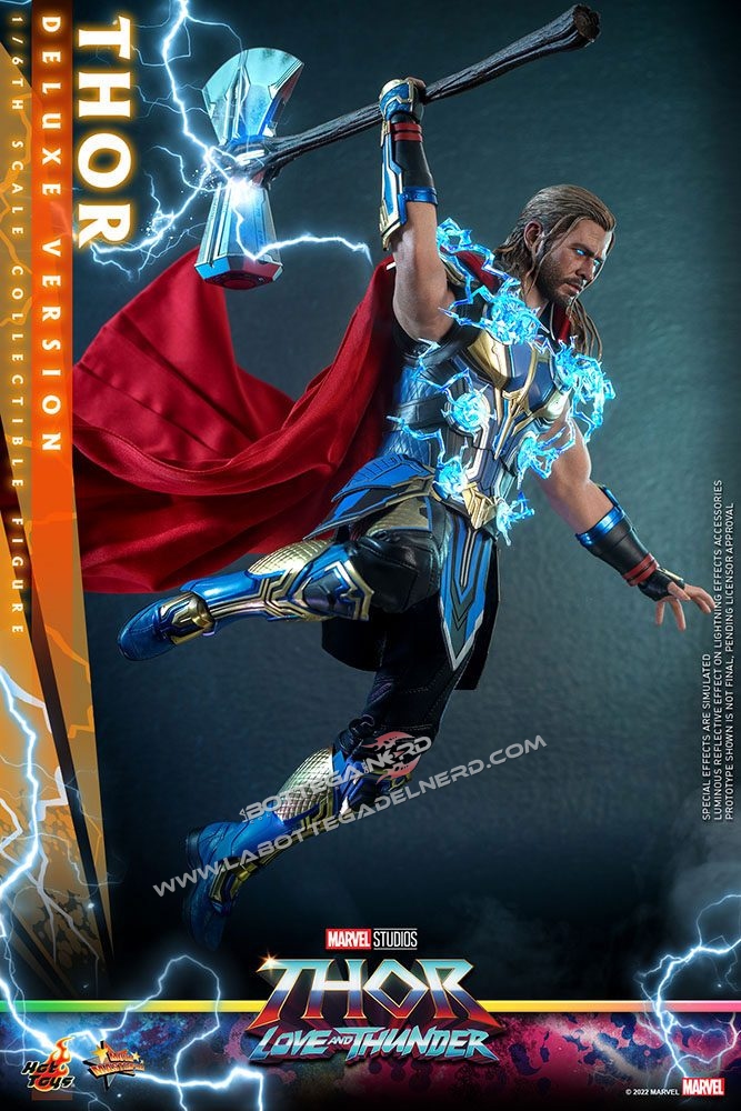 Thor: Love and Thunder - Masterpiece Action Figure 1/6 Thor Deluxe 32cm - immagine 6