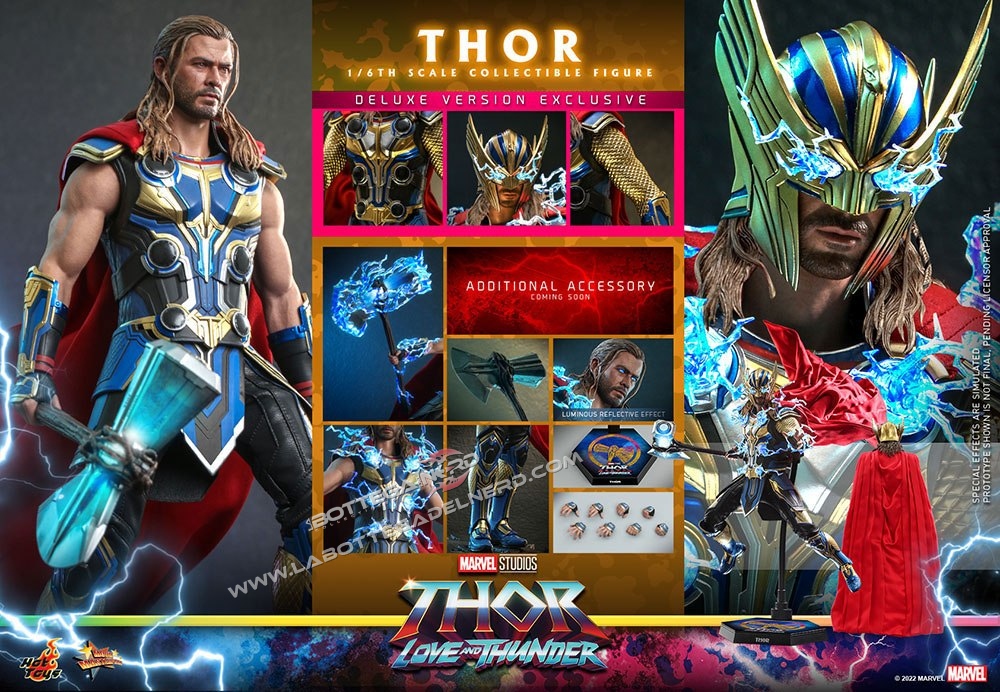Thor: Love and Thunder - Masterpiece Action Figure 1/6 Thor Deluxe 32cm - immagine 10