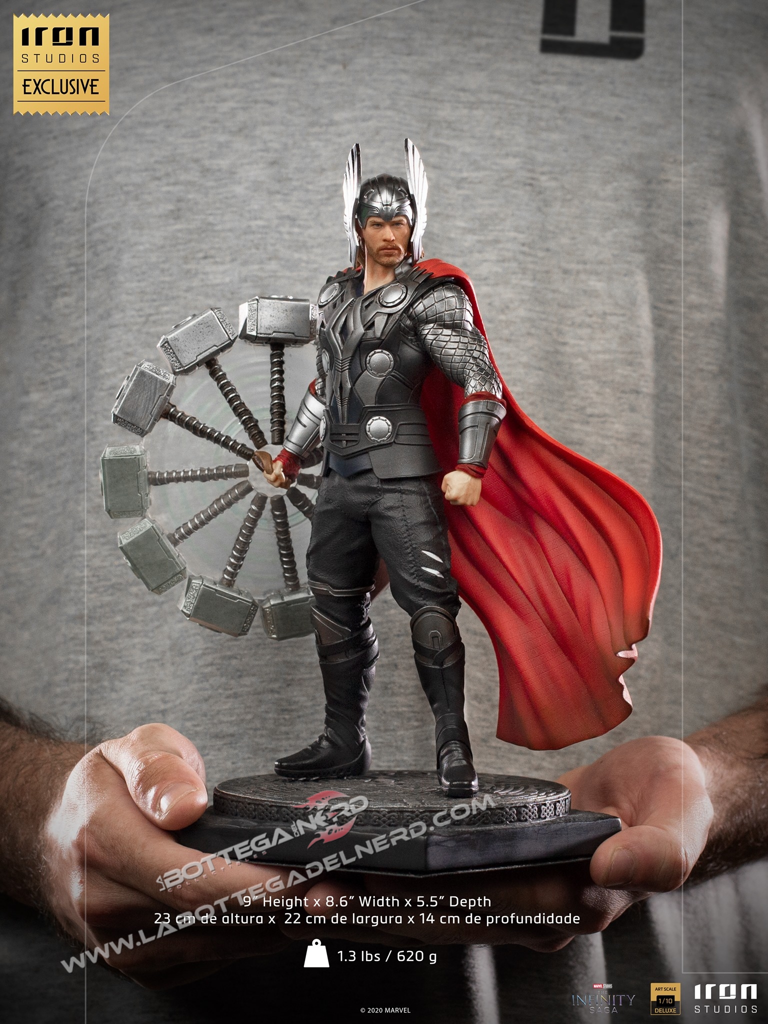 Marvel - Thor 1/10 Scale Statue 2021 Event Exclusive 25cm - immagine 8