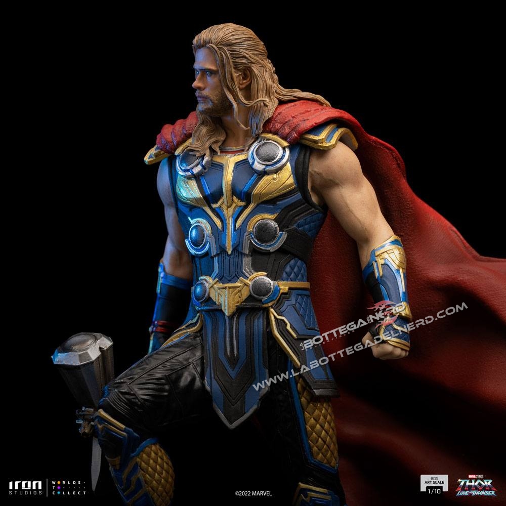 Thor: Love and Thunder - BDS Art Scale Statue 1/10 Thor 26cm - immagine 6